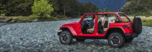 Jeep Wrangler Sway Bar Red
