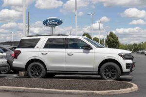 white ford expedition tire